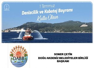 1 TEMMUZ DENİZCİLİK VE KABOTAJ BAYRAMI