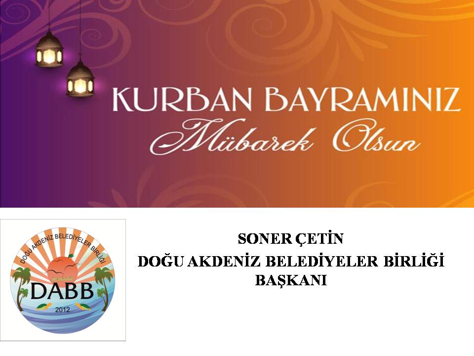 KURBAN BAYRAMIMIZ MÜBAREK OLSUN