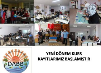YENİ DÖNEM KURS KAYITLARIMIZ BAŞLAMIŞTIR